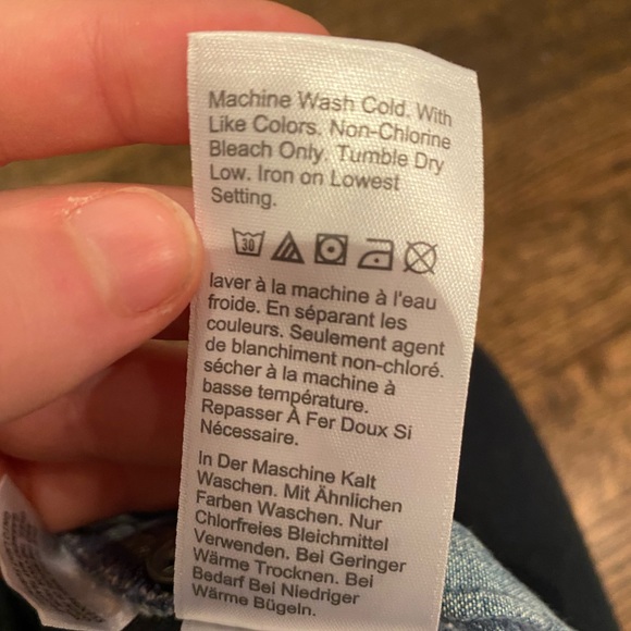 J. Crew Denim Dress Size 00 - Picture 4 of 5